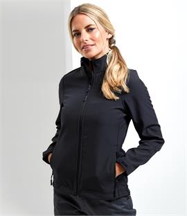 Premier Ladies Windchecker Printable and Recycled Soft Shell Jacket
